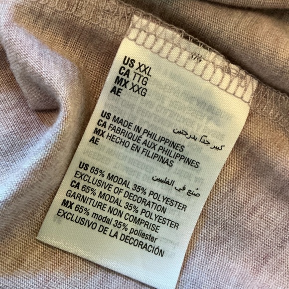 CHARTER CLUB ROBE/ swim cover-up. XXL. Attached tie, nice lace details - Picture 6 of 7